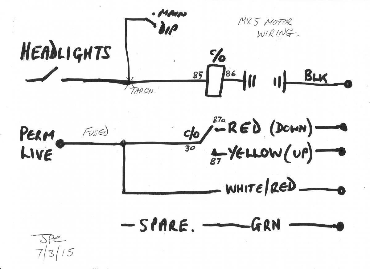 Headlight Wiring : Electrical / Instruments by LotusElan.net